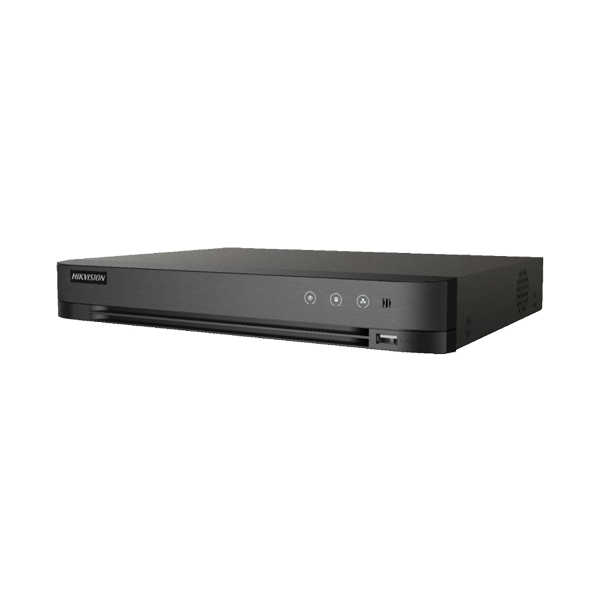DVR AcuSense 4 ch. video 5MP, Analiza video, AUDIO "over coaxial" - HIKVISION - 1