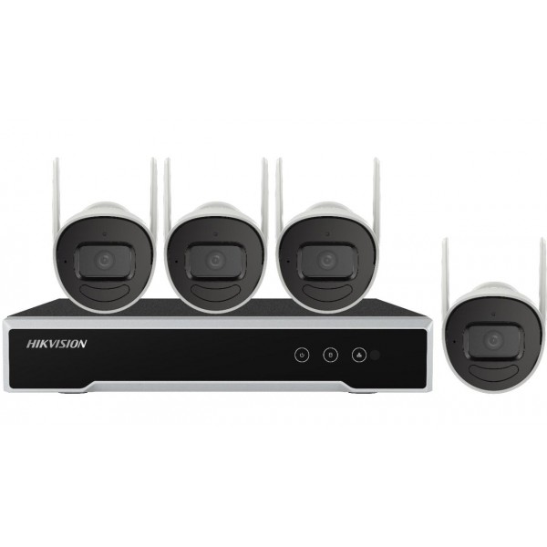 KIT Supraveghere exterior Hikvision IP WIFI NK44W0H-1T(WD)(D), 4MP - 1