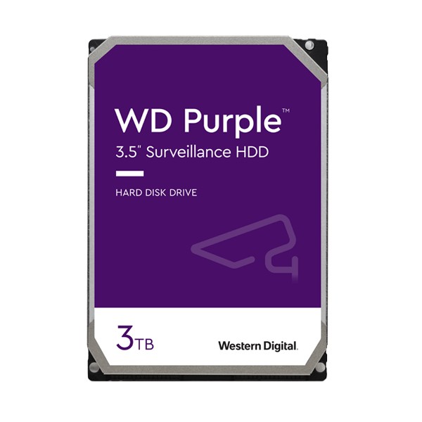 Hard disk 3TB - Western Digital PURPLE - 1