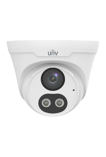 Camera IP ColorHunter Dual-Light, 8MP, lentila 2.8mm, IR 30m, WL 30m, Audio bidirectional - UNV IPC3618LE-ADF28KC-DL