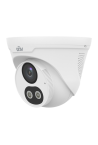 Camera IP ColorHunter Dual-Light, 8MP, lentila 2.8mm, IR 30m, WL 30m, Audio bidirectional - UNV IPC3618LE-ADF28KC-DL