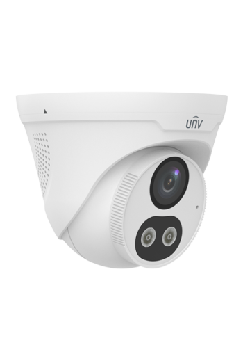 Camera IP ColorHunter Dual-Light, 8MP, lentila 2.8mm, IR 30m, WL 30m, Audio bidirectional - UNV IPC3618LE-ADF28KC-DL