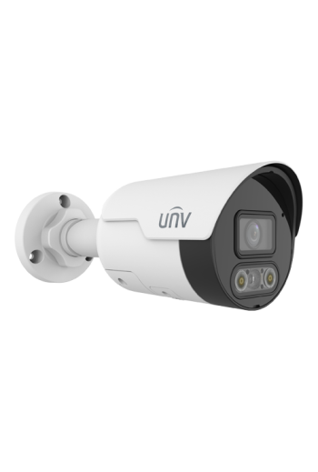 Camera IP ColorHunter Dual-Light, 8MP, lentila 2.8mm, IR 30m, WL 30m, Audio bidirectional, PoE - UNV IPC2128LE-ADF28KMC-DL