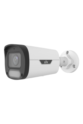 Camera IP Wise-ISP, ColorHunter, 8MP, lentila 4.0mm, WL 30M, Mic, PoE, color 24/7 - UNV IPC2318LE-ADF40KM-WP