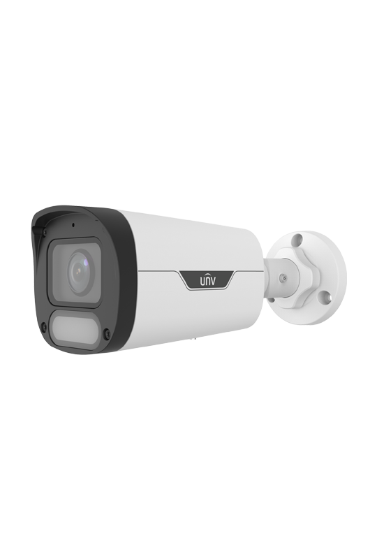 Camera IP Wise-ISP, ColorHunter, 8MP, lentila 4.0mm, WL 30M, Mic, PoE, color 24/7 - UNV IPC2318LE-ADF40KM-WP