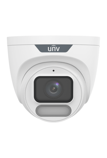 Camera IP Wise-ISP, ColorHunter, 8MP, lentila 2.8mm, WL 30M, Mic, PoE, color 24/7 - UNV IPC3628LE-ADF28K-WP