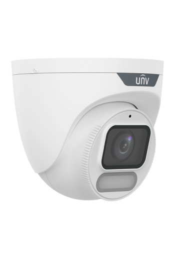 Camera IP Wise-ISP, ColorHunter, 8MP, lentila 2.8mm, WL 30M, Mic, PoE, color 24/7 - UNV IPC3628LE-ADF28K-WP
