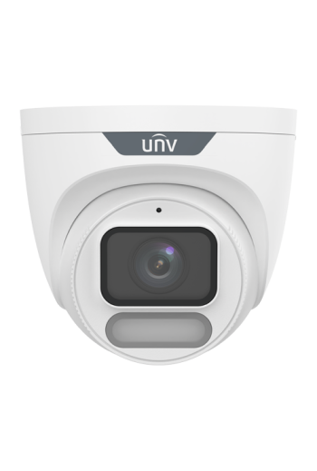 Camera IP Wise-ISP, ColorHunter, 8MP, lentila 4.0mm, WL 30M, Mic, PoE, color 24/7 - UNV IPC3628LE-ADF40K-WP