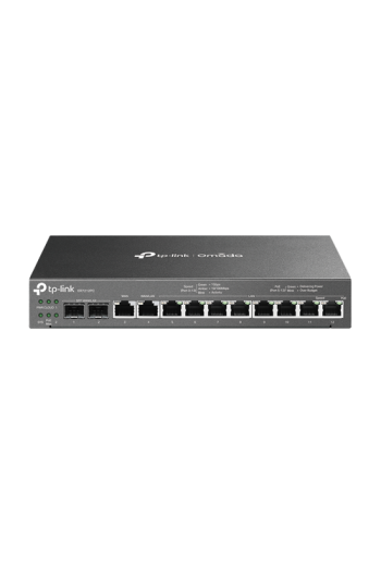 Router 3-in-1 VPN, Switch PoE, Controller, 2 x SFP 1G, 10 x RJ45 1G, Multi-WAN - TP-Link Omada ER7212PC