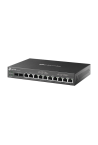 Router 3-in-1 VPN, Switch PoE, Controller, 2 x SFP 1G, 10 x RJ45 1G, Multi-WAN - TP-Link Omada ER7212PC