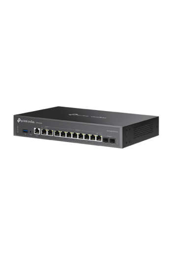 Router VPN, 2 x RJ45 2.5G, 2 x SFP Gigabit, 8 x RJ45 Gigabit, 1 x USB, 1U - TP-Link Omada ER7412-M2