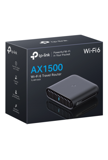 Router portabil Wireless TP-Link TL-WR1502X AX1500 Wi-fi 6 dual-band Gigabit TL-WR1502X