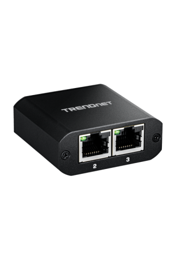 Splitter RJ45 Gigabit 1 IN, 2 OUT, USB-C - TRENDnet TEG-102S