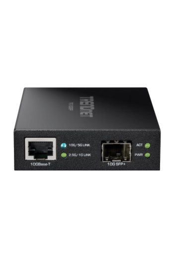 Mediaconvertor 10G SFP+ fibra optica - TRENDnet TFC-10GSFP