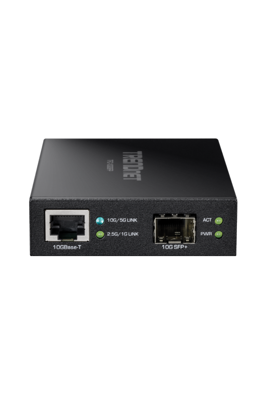 Mediaconvertor 10G SFP+ fibra optica - TRENDnet TFC-10GSFP
