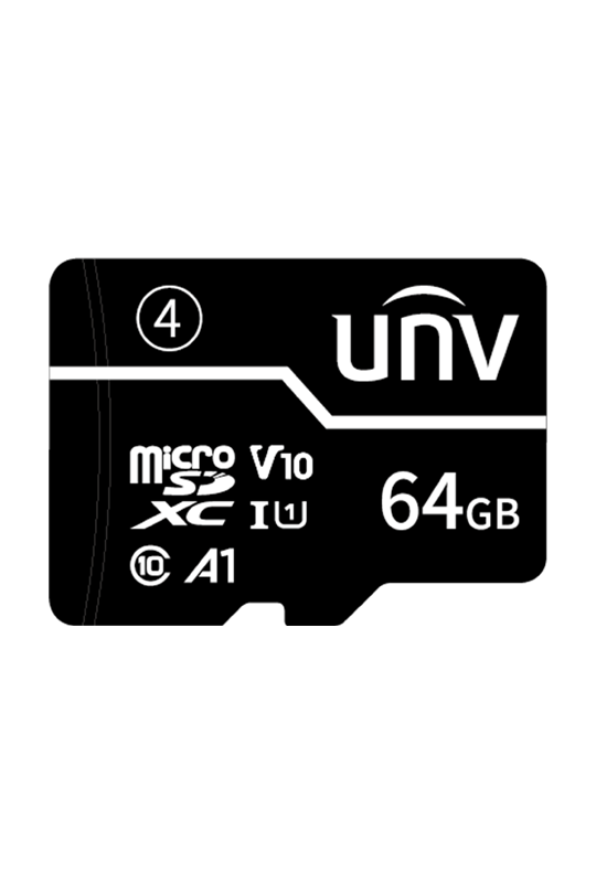 Card memorie 64GB, WHITE CARD - UNV TF-64G-T-C