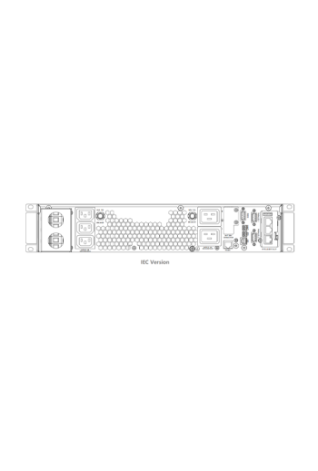 UPS Online, 6 KW, PFC, Sinusoidala pura, afisaj LCD - HIKVISION DS-UPS06K-R-TJL