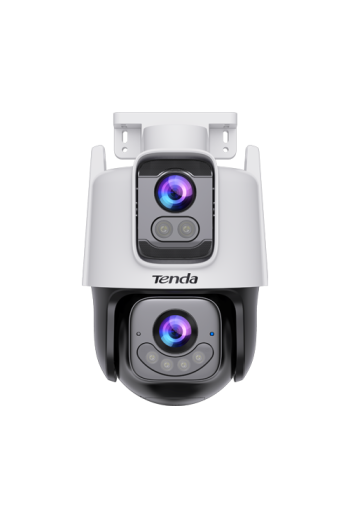 Camera PT Wi-Fi, rezolutie 3+3MP, Dual-Lens, Audio bidirectional, IR/WL 30m, Alarma, IP65 - TENDA TND-CH9-WCA