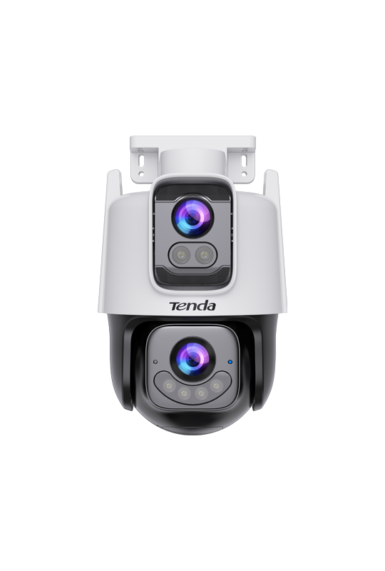 Camera PT Wi-Fi, rezolutie 3+3MP, Dual-Lens, Audio bidirectional, IR/WL 30m, Alarma, IP65 - TENDA TND-CH9-WCA