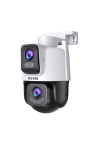 Camera PT Wi-Fi, rezolutie 3+3MP, Dual-Lens, Audio bidirectional, IR/WL 30m, Alarma, IP65 - TENDA TND-CH9-WCA