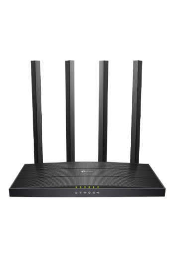 Router Wireless TP-Link Archer C6U AC1200 Dual-Band OneMesh Beamforming ArcherC6U