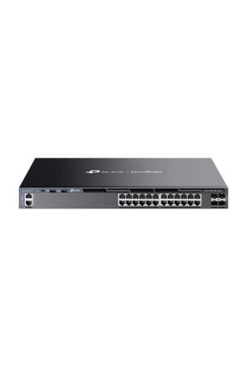 Switch L3, 24 x RJ45 1G, 4 x SFP+ 10G, 2 x USB, 2 x surse, Management, 1U - TP-Link Omada SG6428X