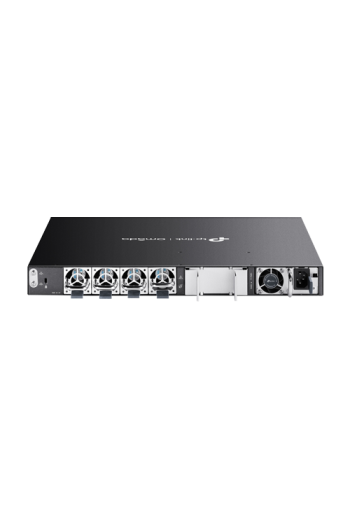 Switch L3, 24 x RJ45 1G PoE, 4 x SFP+ 10G, 2 x surse, Management, 1U - TP-Link Omada SG6428XHP