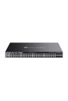 Switch L3, 48 x RJ45 1G PoE, 6 x SFP+ 10G, 2 x surse, Management, 1U - TP-Link Omada SG6654XHP