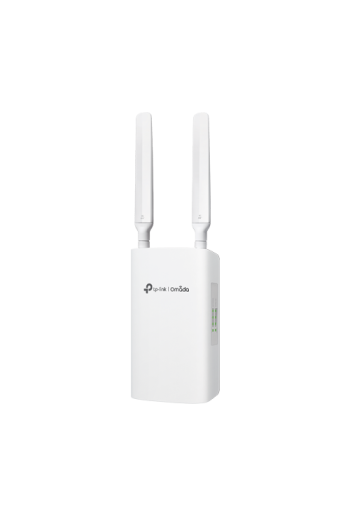 Router exterior 4G+, Wi-Fi 6, AX3000, Nano SIM, 3 x RJ45 Gigabit, PoE In/Out, IP55 - TP-Link Omada ER703WP-4G-Outdoor