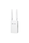 Router exterior 4G+, Wi-Fi 6, AX3000, Nano SIM, 3 x RJ45 Gigabit, PoE In/Out, IP55 - TP-Link Omada ER703WP-4G-Outdoor