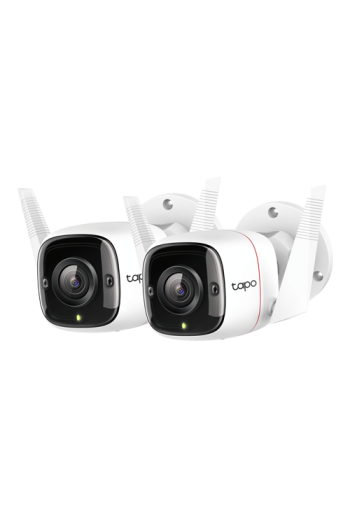 Pachet 2 Camere IP Wi-Fi, 2K, Audio bidirectional, IR 30M - TP-Link Tapo TapoC310P2
