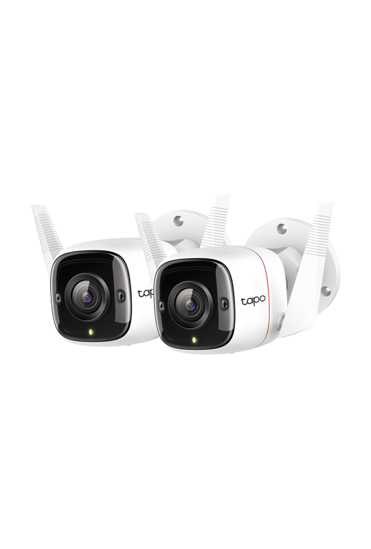 Pachet 2 Camere IP Wi-Fi, 2K, Audio bidirectional, IR 30M - TP-Link Tapo TapoC310P2