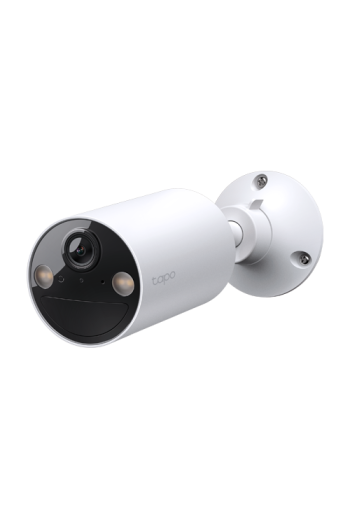Camera IP Smart Wi-Fi, 3MP, Baterie reincarcabila, Audio bidirectional, Alarma - TP-Link Tapo TapoC410