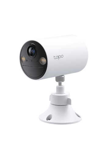 Camera IP Smart Wi-Fi, 3MP, Baterie reincarcabila, Audio bidirectional, Alarma - TP-Link Tapo TapoC410
