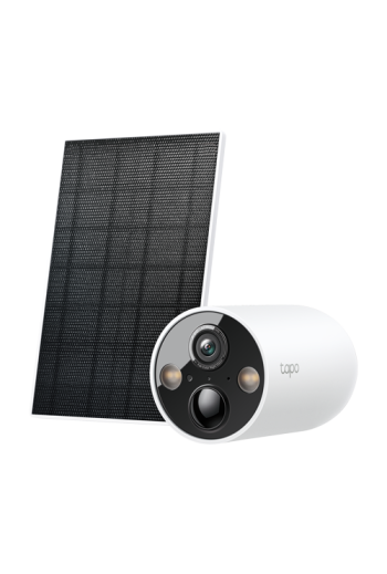 Camera IP Smart Wi-Fi, 4MP, Panou Solar, Baterie reincarcabila, Audio bidirectional - TP-Link Tapo TapoC425KIT