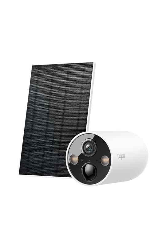 Camera IP Smart Wi-Fi, 4MP, Panou Solar, Baterie reincarcabila, Audio bidirectional - TP-Link Tapo TapoC425KIT