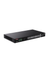 Switch 24 porturi PoE RJ45 Gigabit, 2 x RJ45 Gigabit, 2 x SFP Gigabit, Management, 1U - IP-COM G2228P-24-410W