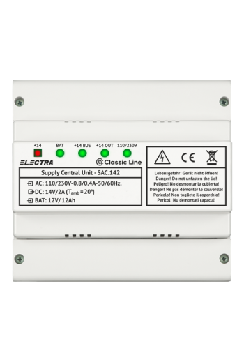 Sursa de alimentare in comutatie cu back-up SAC 142 - ELECTRA SAC.142