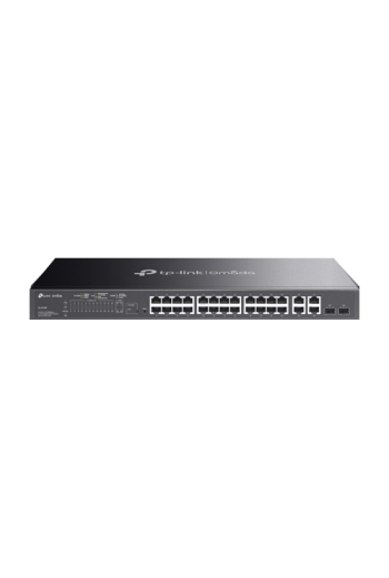 Switch L2+, 24 x RJ45 10/100 Mbps PoE, 2 x RJ45 1G, 2 x combo SFP/RJ45 1G, Management - TP-Link Omada SL2428P