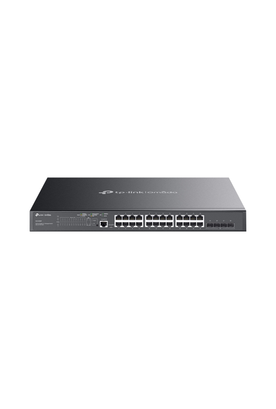 Switch L2+, 24 x RJ45 1G PoE, 4 x SFP 1G, Management, 1U - TP-Link Omada SG3428MP