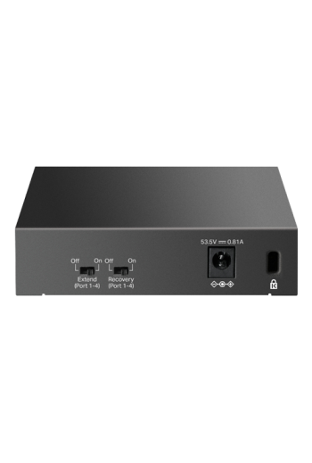 Switch LiteWave, 4 x RJ45 10/100Mbps PoE, 1 x RJ45 10/100 Mbps, Unmanaged - TP-Link LS105LP