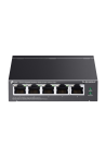 Switch TL-SG1005LP, 4 x RJ45 1G PoE, 1 x RJ45 1G, Unmanaged - TP-Link TL-SG1005LP