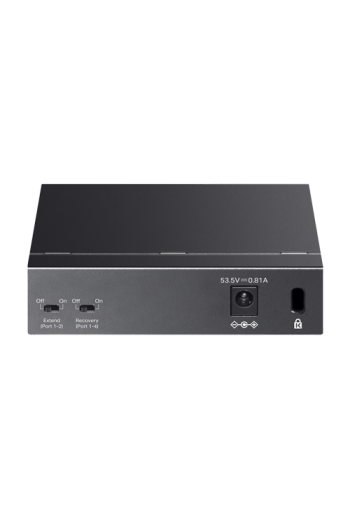 Switch TL-SG1005LP, 4 x RJ45 1G PoE, 1 x RJ45 1G, Unmanaged - TP-Link TL-SG1005LP