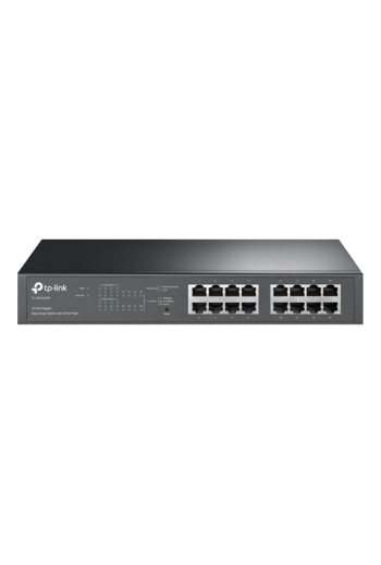 Switch Easy Smart, 8 x RJ45 1G PoE, 8 x RJ45 1G, Managed - TP-Link TL-SG1016PE