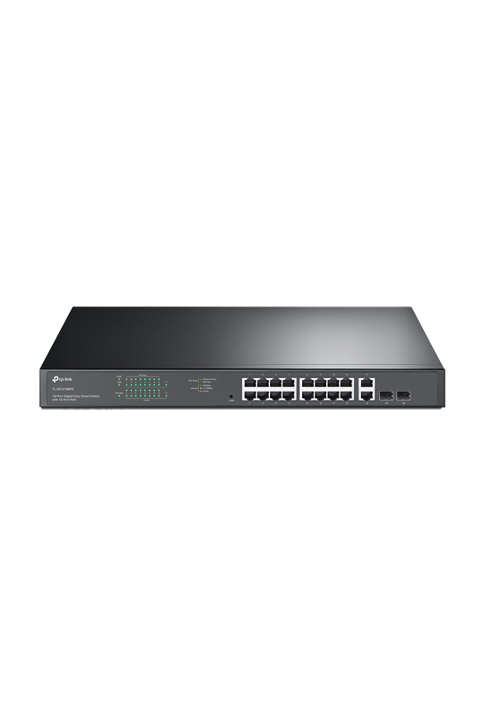 Switch 16 x RJ45 1G PoE, 2 x RJ45 1G, 2 x combo SFP + RJ45 1G, Managed - TP-Link TL-SG1218MPE