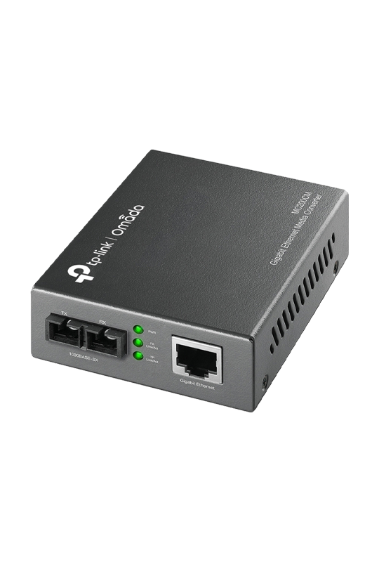 Media Convertor Gigabit WDB, duplex SC, Multimode, 0.55km - TP-Link Omada MC200CM