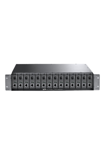 Suport rackabil pentru convertoare media TP-Link TL-FC1420, 14 sloturi - TP-Link FC1420