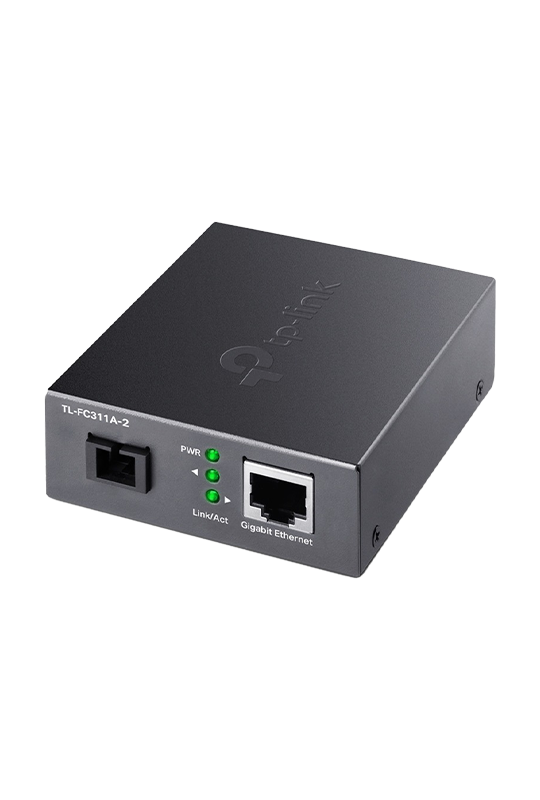 Media Convertor Gigabit WDM, SC, single-mode, 2 Km, TX 1550nm / RX 1310nm - TP-Link Omada FC311A-2