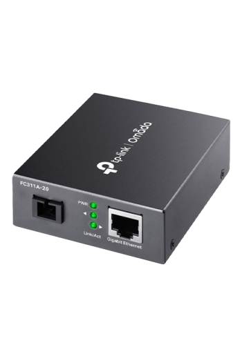 Media Convertor Gigabit WDM, SC, single-mode, 20 Km, TX 1550nm / RX 1310nm - TP-Link Omada FC311A-20