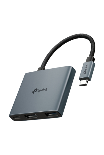 Hub USB-C 3-in-1, 1 x USB-C PD 100W, 1 x USB-A 5Gbps, 1 x HDMI 4K@60Hz - TP-Link UH3020C